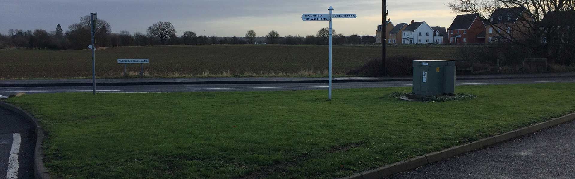 View to Felsted Field