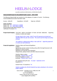 Audit Report