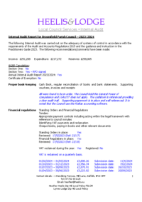 Internal audit 2023-24