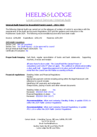Internal Audit Broomfield PC 2024-2025 20 May 2025
