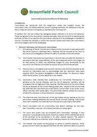 Committee Terms of Reference April 2026